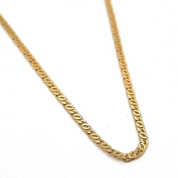 9CT YELLOW GOLD BIRDS EYE CHAIN 50CMS LONG ITALIAN MADE