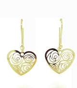9ct Yellow Gold Shepherd Hook Earrings 