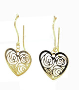 9ct Yellow Gold Shepherd Hook Earrings 