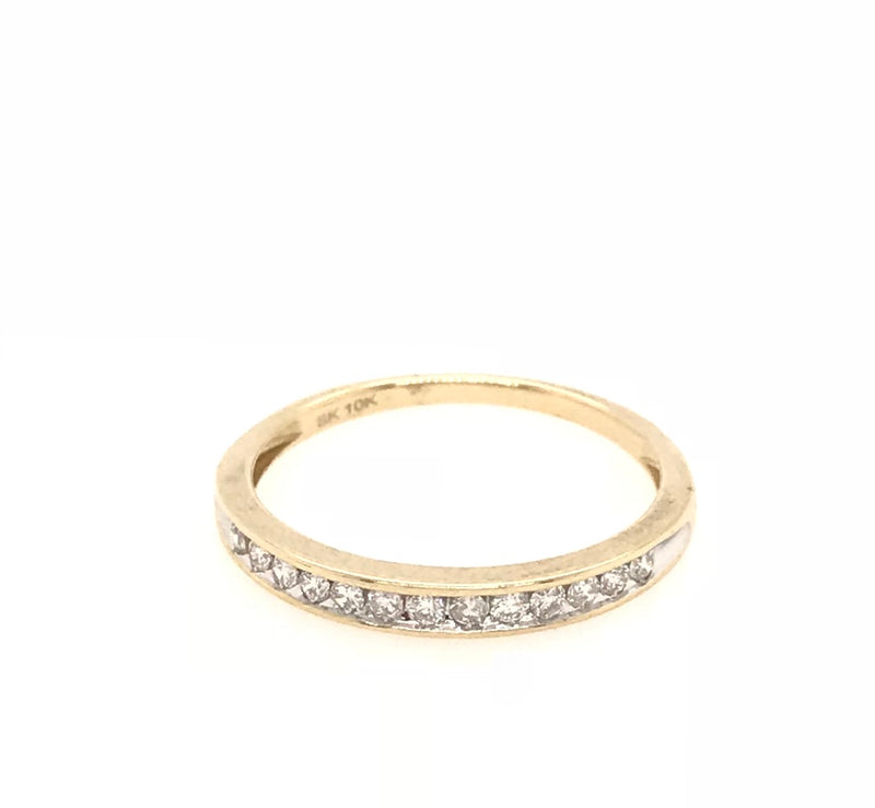 10ct Yellow Gold Bridal Set 