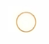18CT YELLOW GOLD FOREVER WEDDING BAND HAND CRAFTED