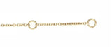 18CT YELLOW AND ROSE GOLD BRACELET WITH PAVE SET DIAMONS HAND CRAFTED