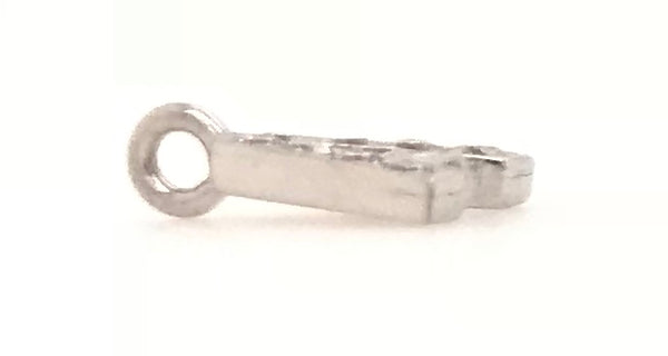 18ct White Gold Diamond Initial A Pendant