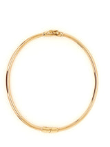9CT ROSE GOLD SOLID TUBE OVAL BANGLE WITH HINGE HAND CRAFED 