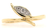 18ct Yellow Gold Diamond Stud Earrings
