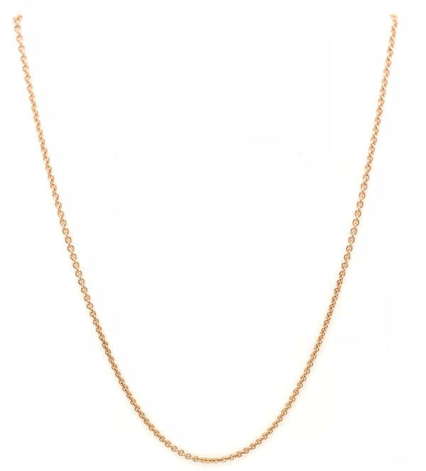 9ct Rose Gold Belcher Chain 