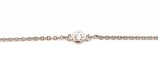 9ct White Gold Diamond Necklace