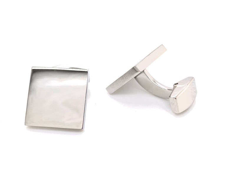S/STEEL cuff links square 