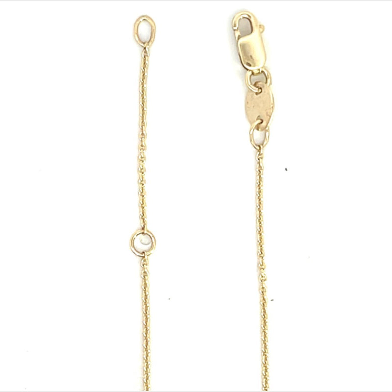 9CT YELLOW GOLD CROSS  BRACELET BELCHA LINK HAND CRAFTED