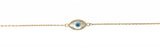 9ct Yellow Gold Sparkle in your Eye Bracelet