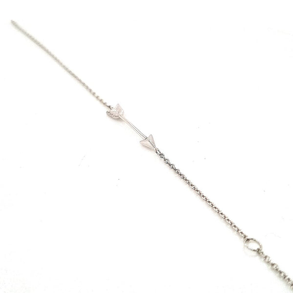18ct White Gold Protect My Target Bracelet