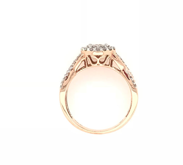 10ct Rose Gold Dress Ring