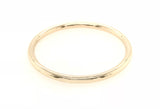18CT YELLOW GOLD FOREVER WEDDING BAND HAND CRAFTED