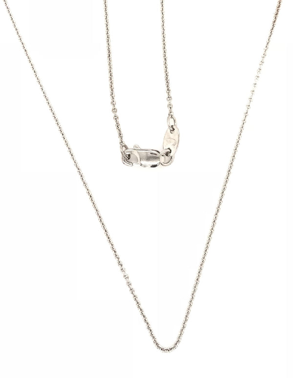 18ct White Gold Imported Chain 2