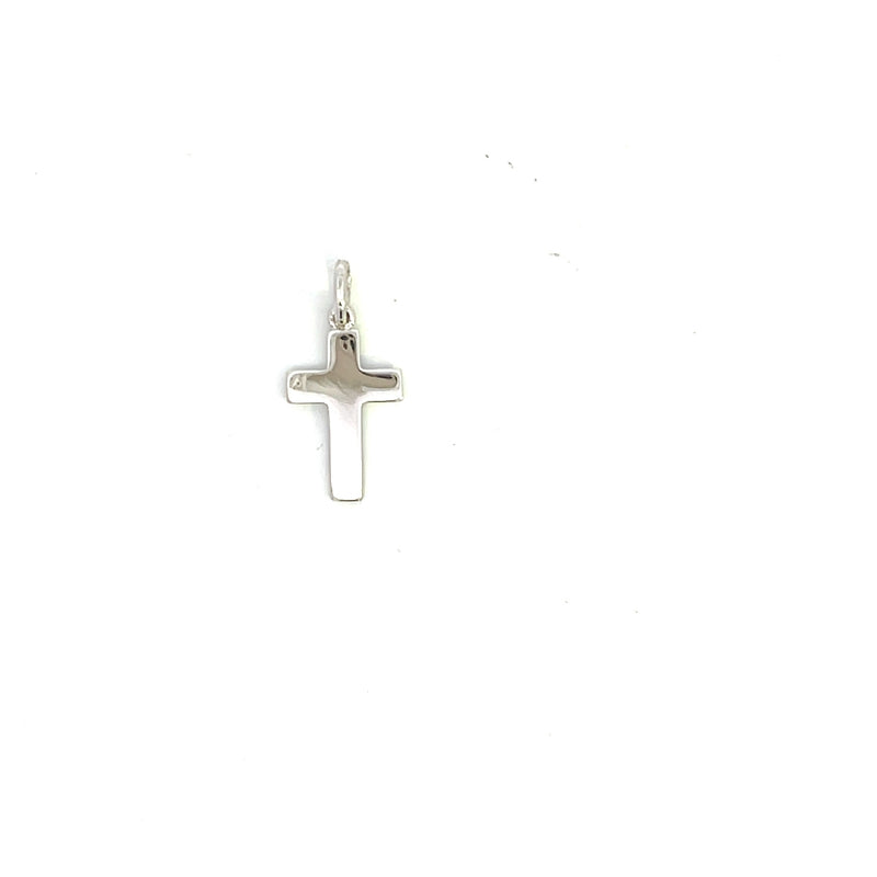 CROSS 18CT WHITE GOLD HAND CRAFTED